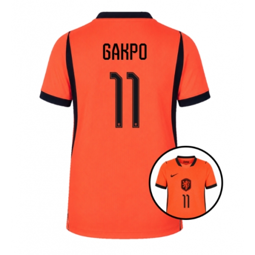 Billige Fotballdrakt Nederland Cody Gakpo #11 Replika Hjemmedrakt Dame VM 2026 Kortermet Billige Fotballdrakt Nederland Cody Gakpo #11 Replika Hjemmedrakt Dame VM 2026 Kortermet